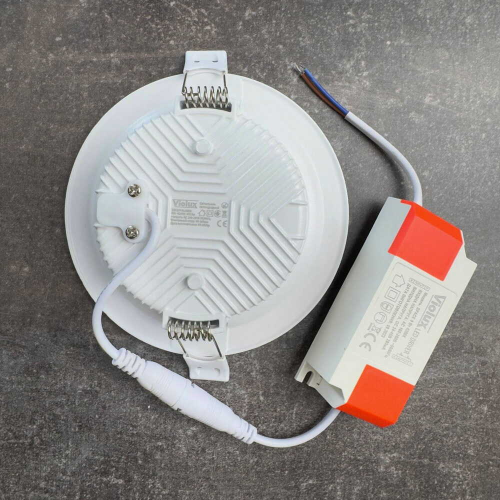 Светильник LED даунлайт Violux ALUMIN 9W 4200K круг IP20 ( 120160 )